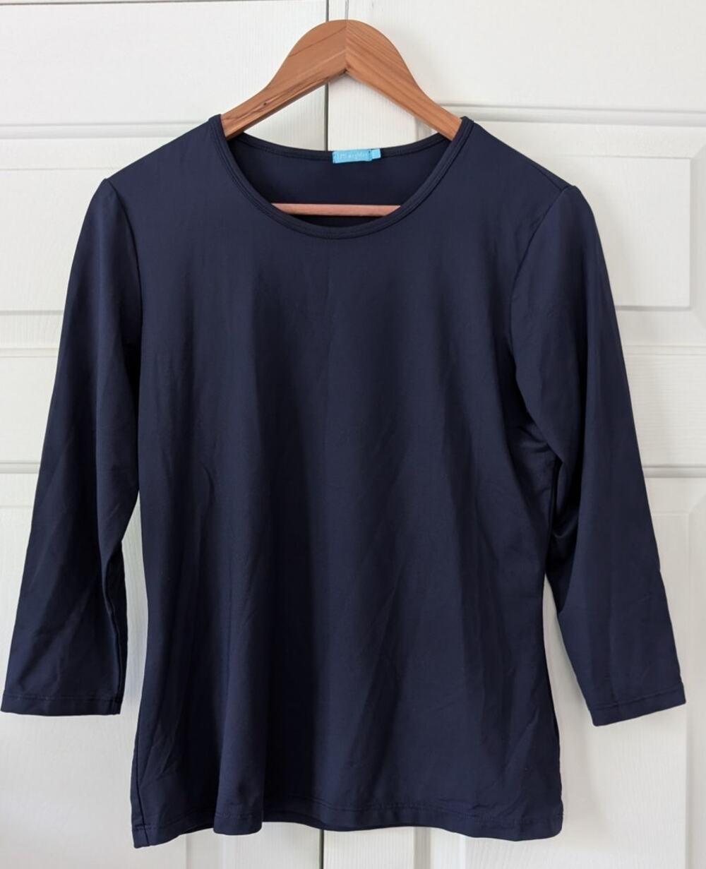 J.McLaughlin Signature Tee Navy Blue